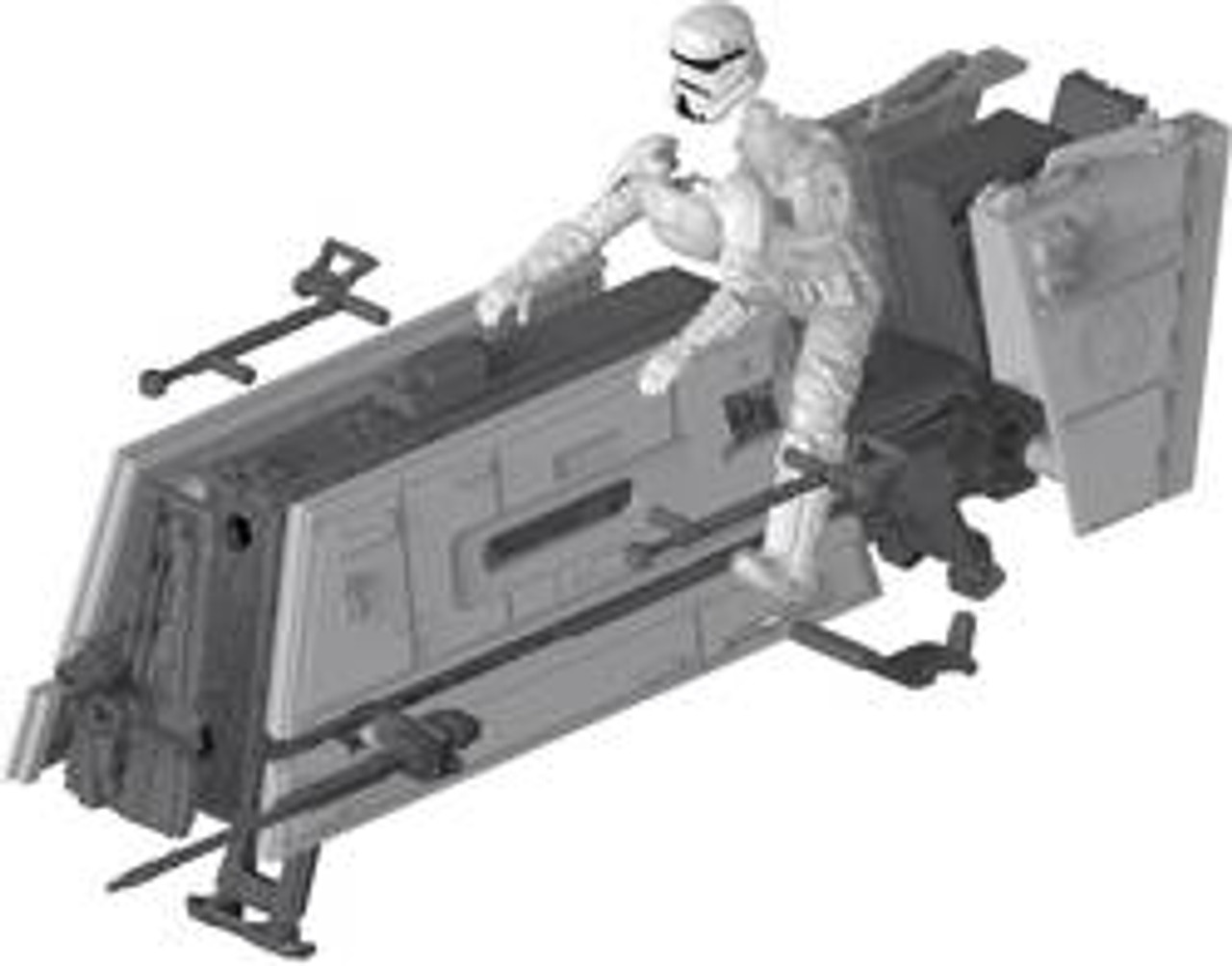 Reve 06768 Solo Star Wars Imperial Patrol Speeder