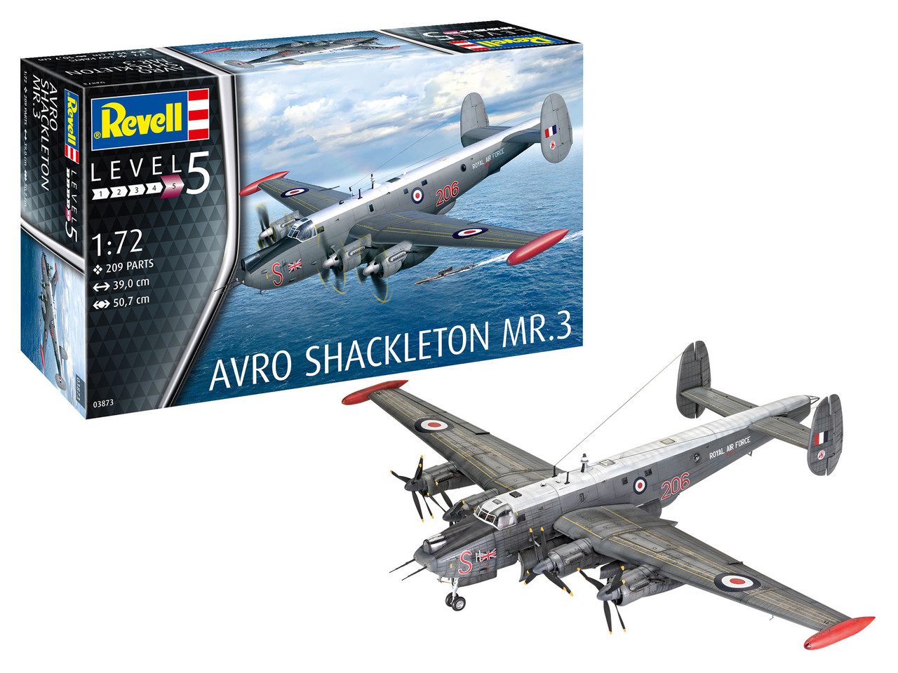 Revell 03873 1:72 Avro Shackleton MR.3