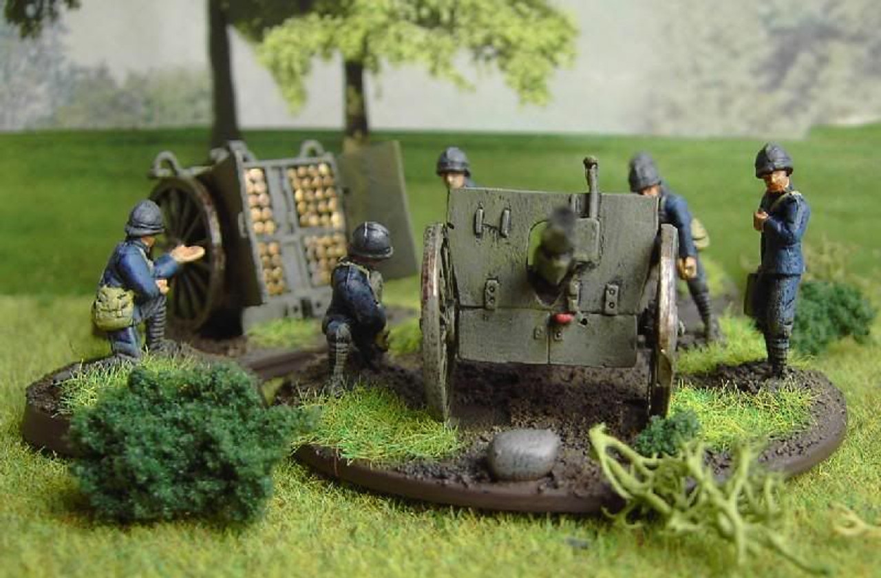 HaT 8161 WWI late French Arty (75mm) 1:72 Scale Fi