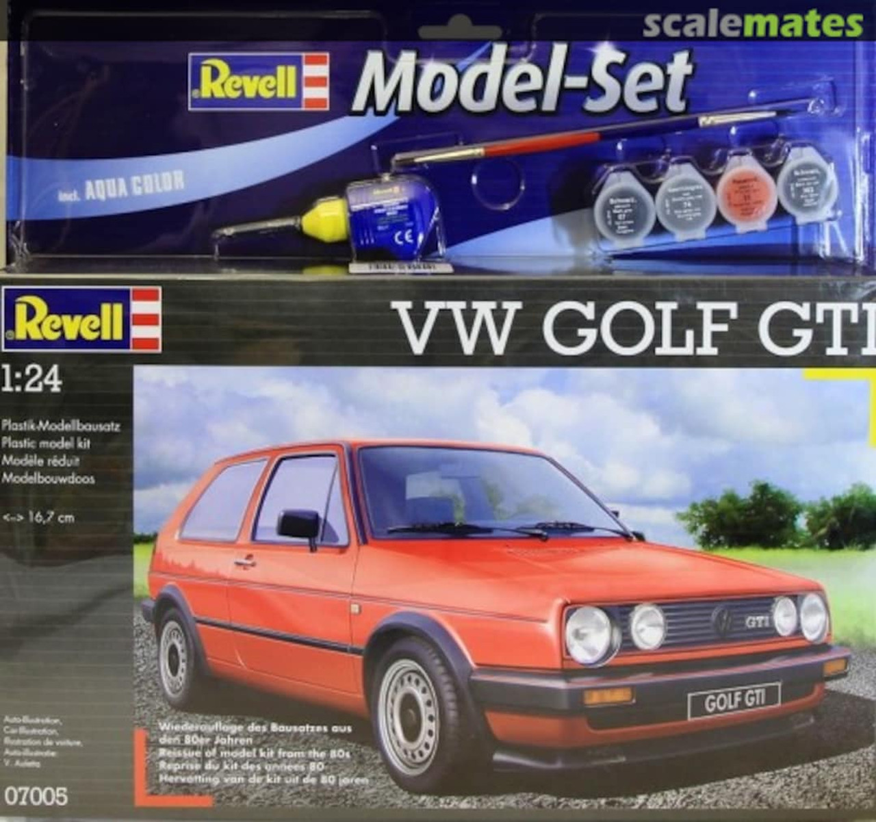 Revell 07008 1:24 VW Golf GTI starter kit