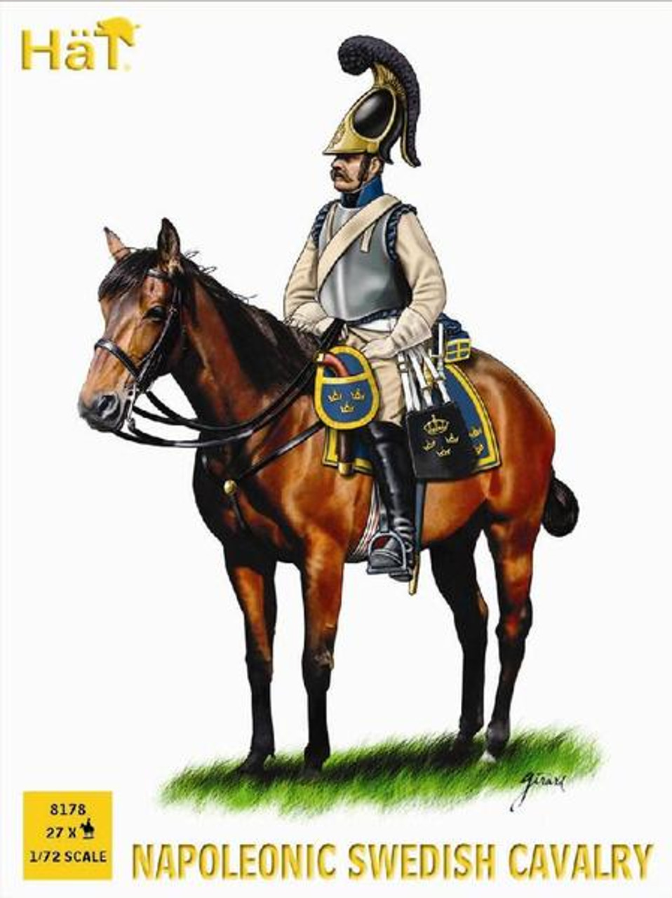 HaT 8178 Swedish Cavalry 1:72 Scale Figures