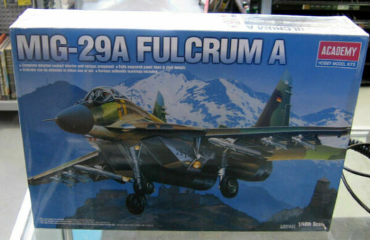 Academy 2116 1:48 MiG 29 Fulcrum A Soviet Air Superiority fighter