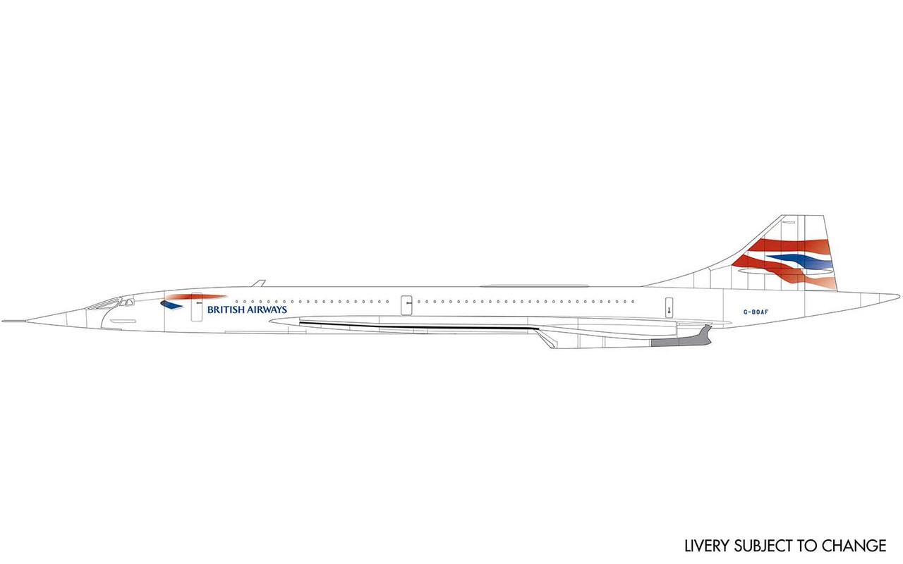 Airfix A50189 1:144 Concorde gift set