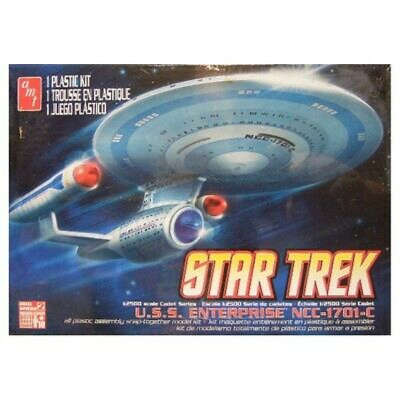 AMT AMT661L/12 Star Trek 1:2500 U.S.S. Enterprise NCC-1701-C