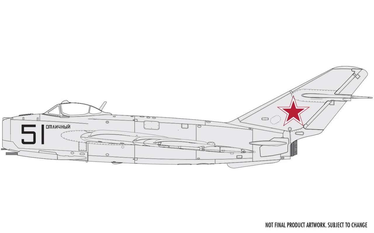 Airfix A03091 1:72 Mikoyan-Gurevich MiG-17F 'Fresco' (Shenyang J-5)