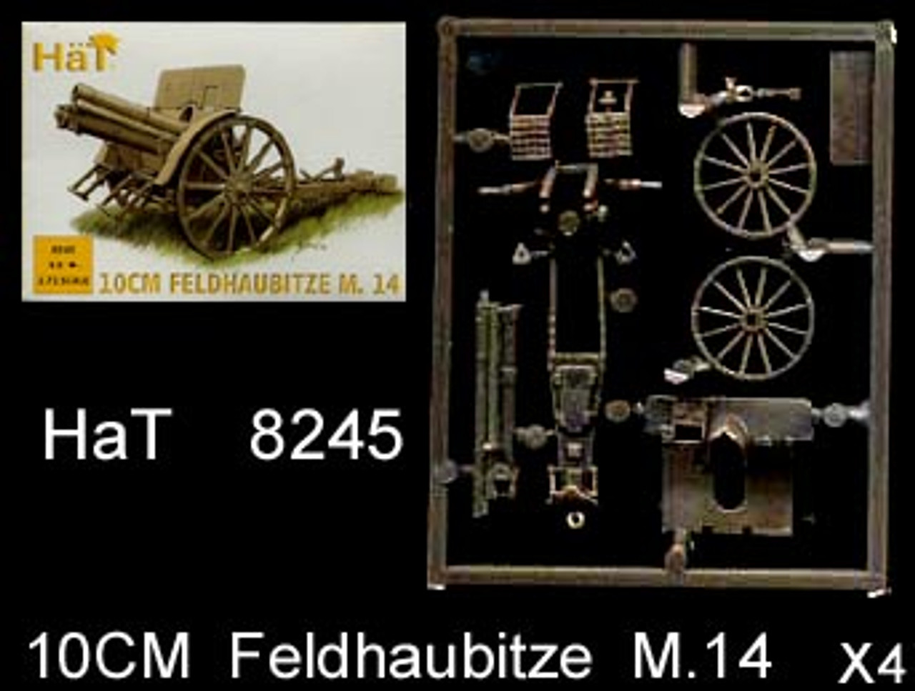 HaT 8245 WWI10cm Feldhaubitze M.14 1:72 Scale