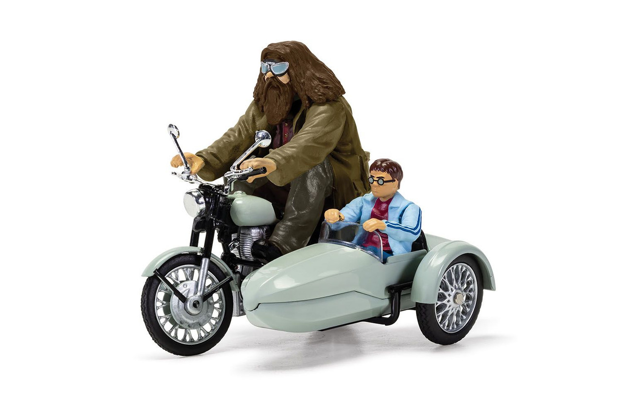 Corgi CC99727 Harry Potter Hagrids Motorcycle and Sidecar with Hagrid and Harry