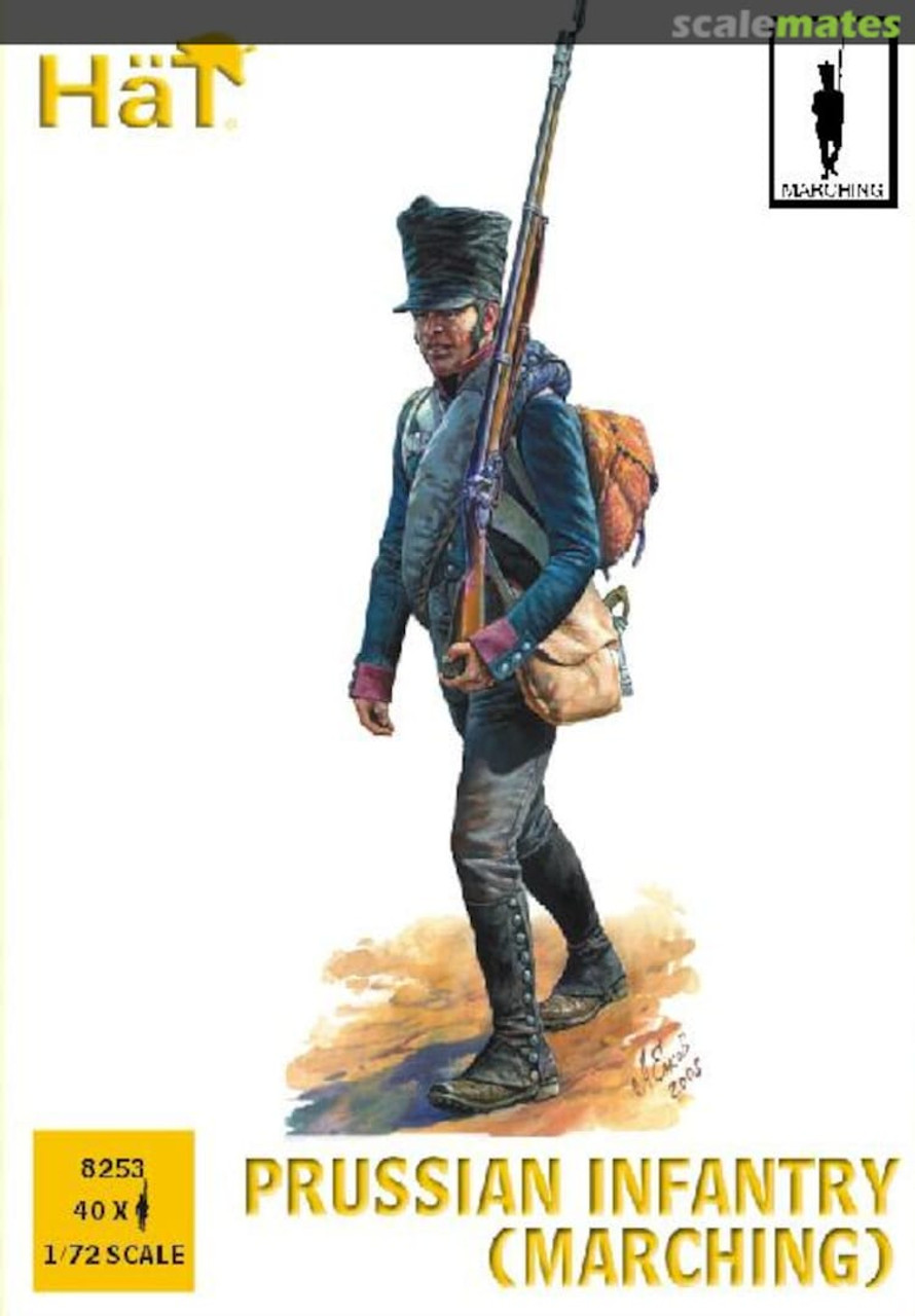 HaT 8253 Napoleonic Prussian Infantry Marching 1:7