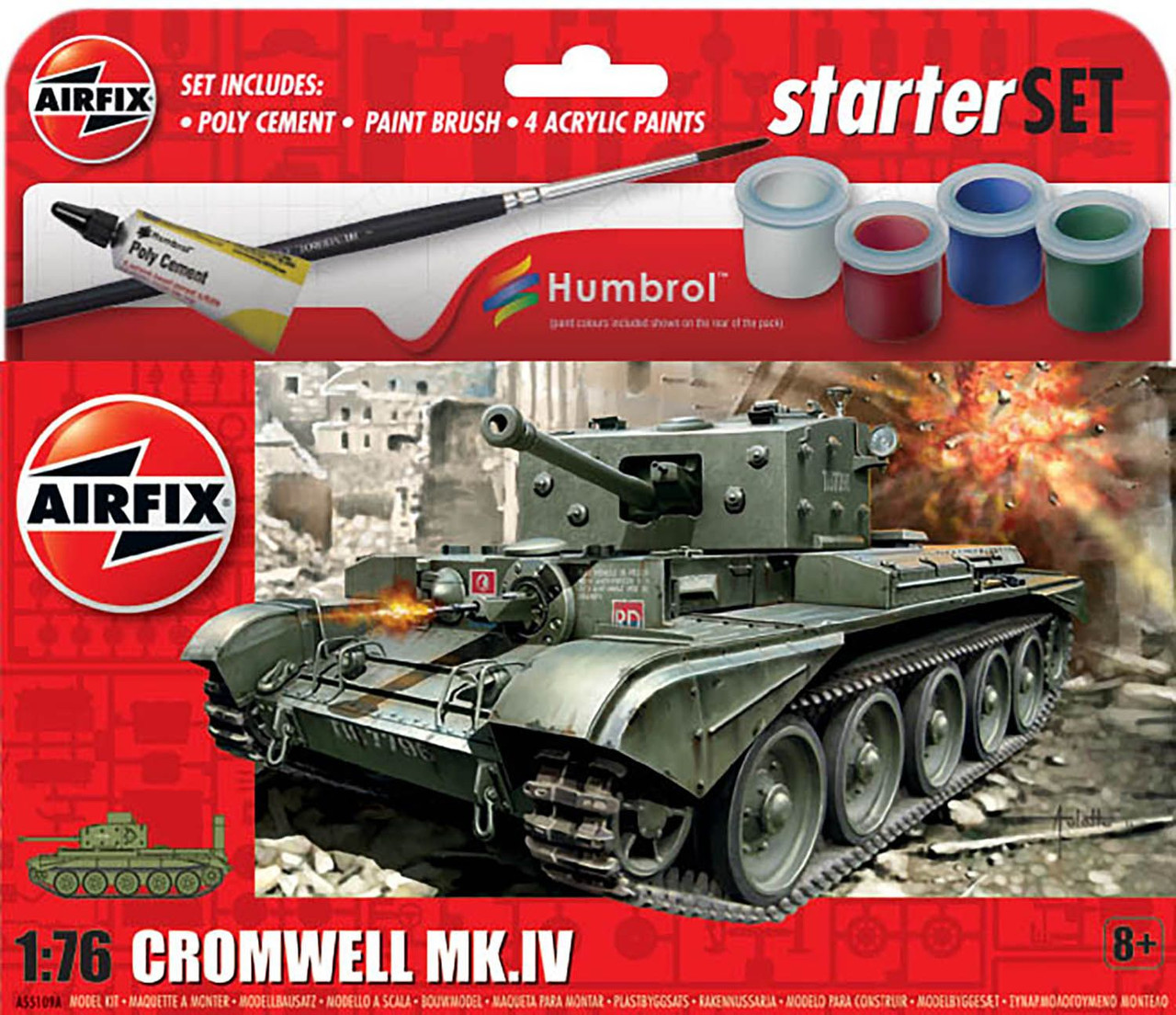 Airfix A55109A Hanging Gift set - 1:72 Cromwell MkIV