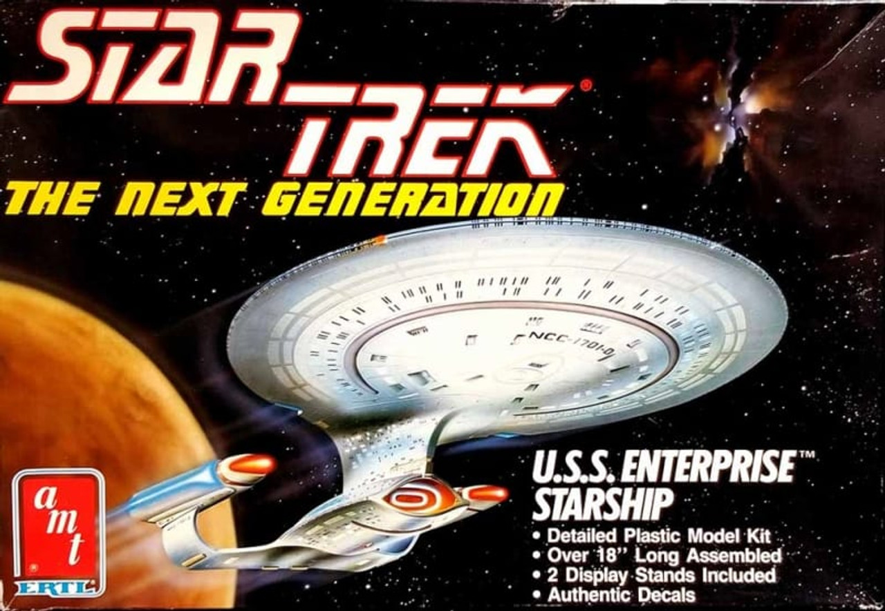 AMT ERTL 6619 Star Trek The Next Generation USS Enterprise NCC-1701-D