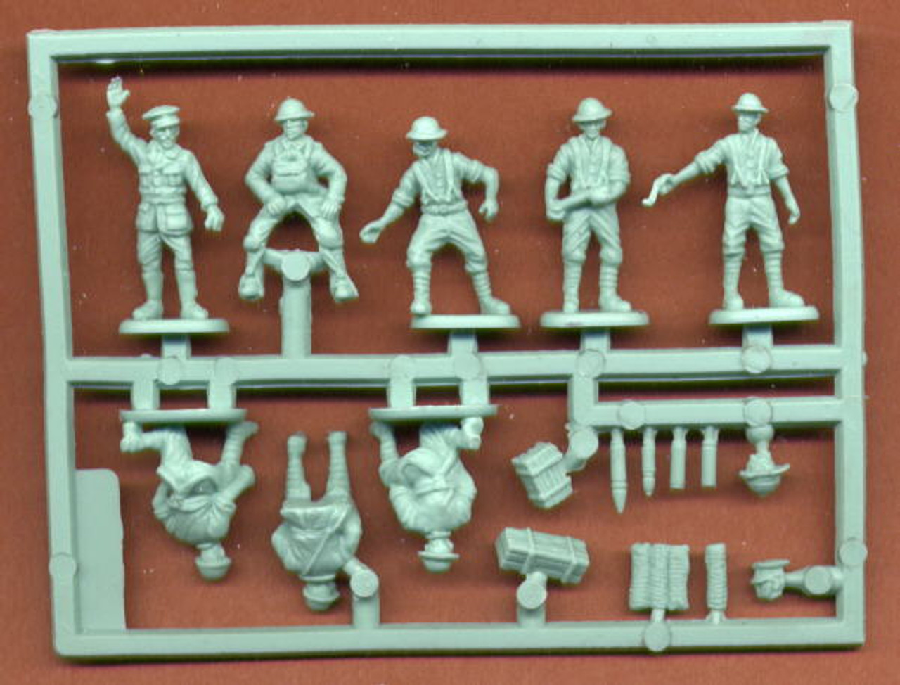 HaT 8256 WWI British Artillery Crew 1:72 Scale Figures