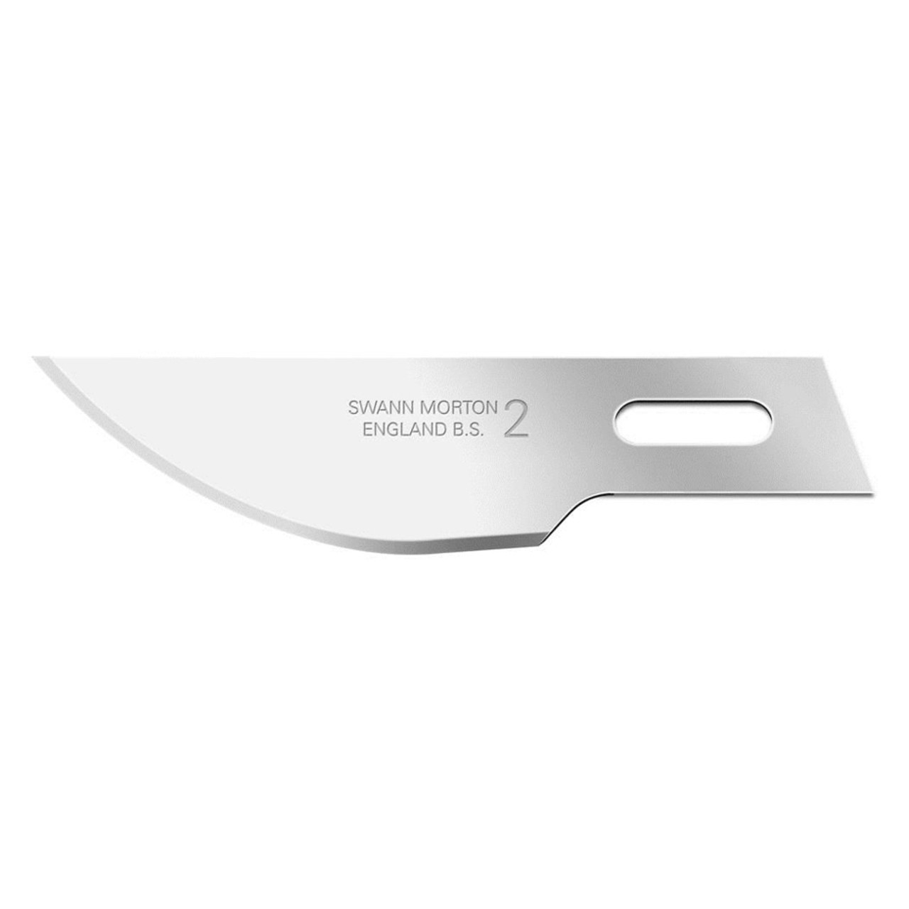 Swann-Morton 1242 craft tool blade number 2 (individually wrapped blade)