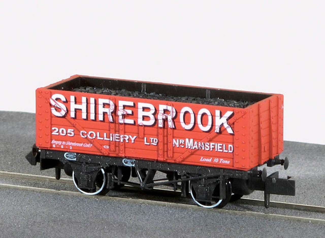 Peco NR-7007P N RTR 9ft 7 plank open wagon - Shirebrook