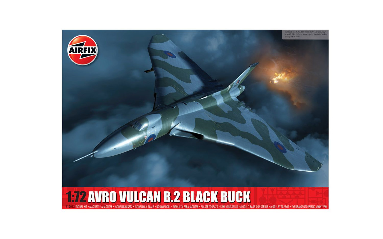 Airfix A12013 1:72 Avro Vulcan B.2 Black Buck