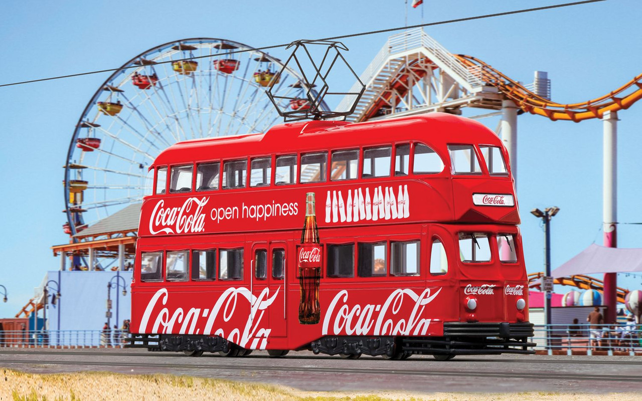 Corgi CC43515 Coca-Cola Double Decker Tram