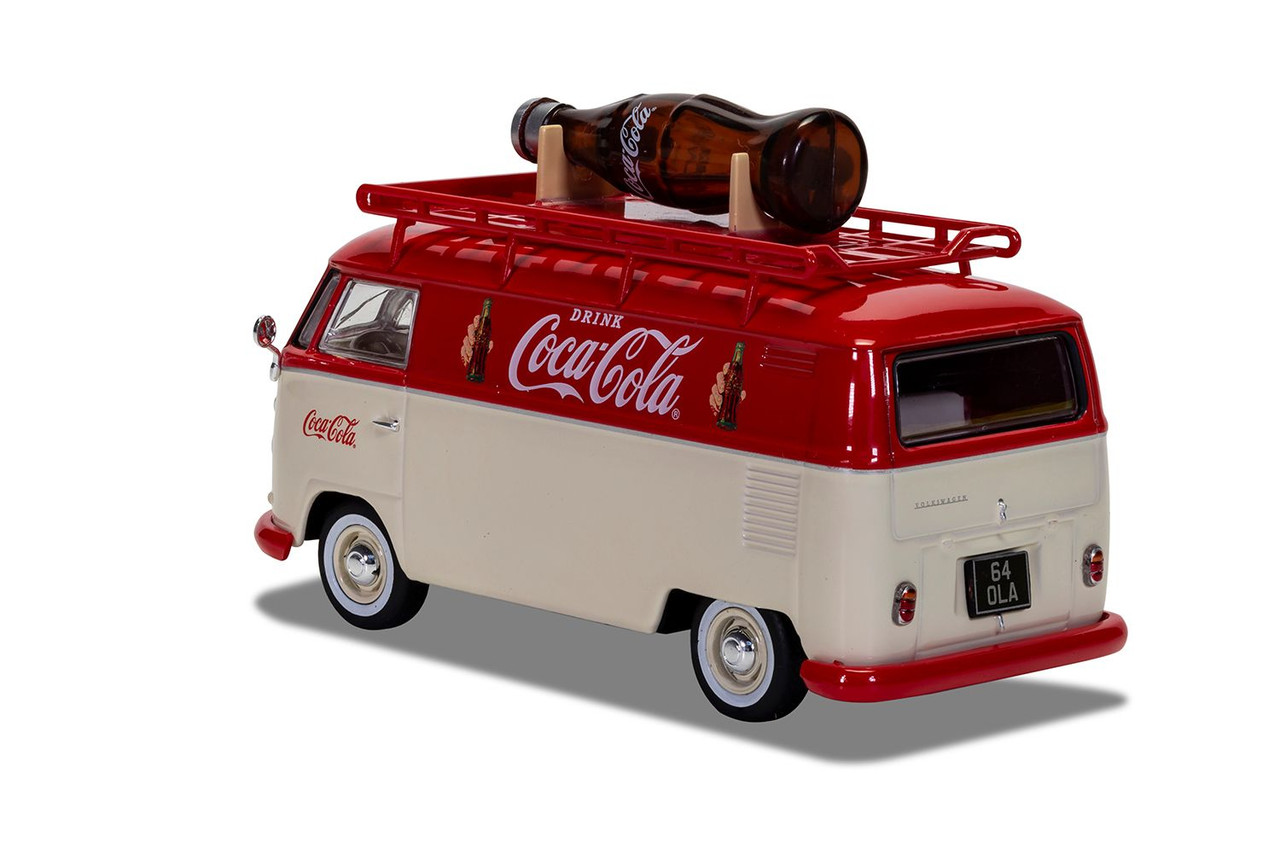 Corgi CC02740 Coca-Cola Volkswagen  Type 2 T1 Split Screen Panel Campervan, ' Giant Bottle Van'