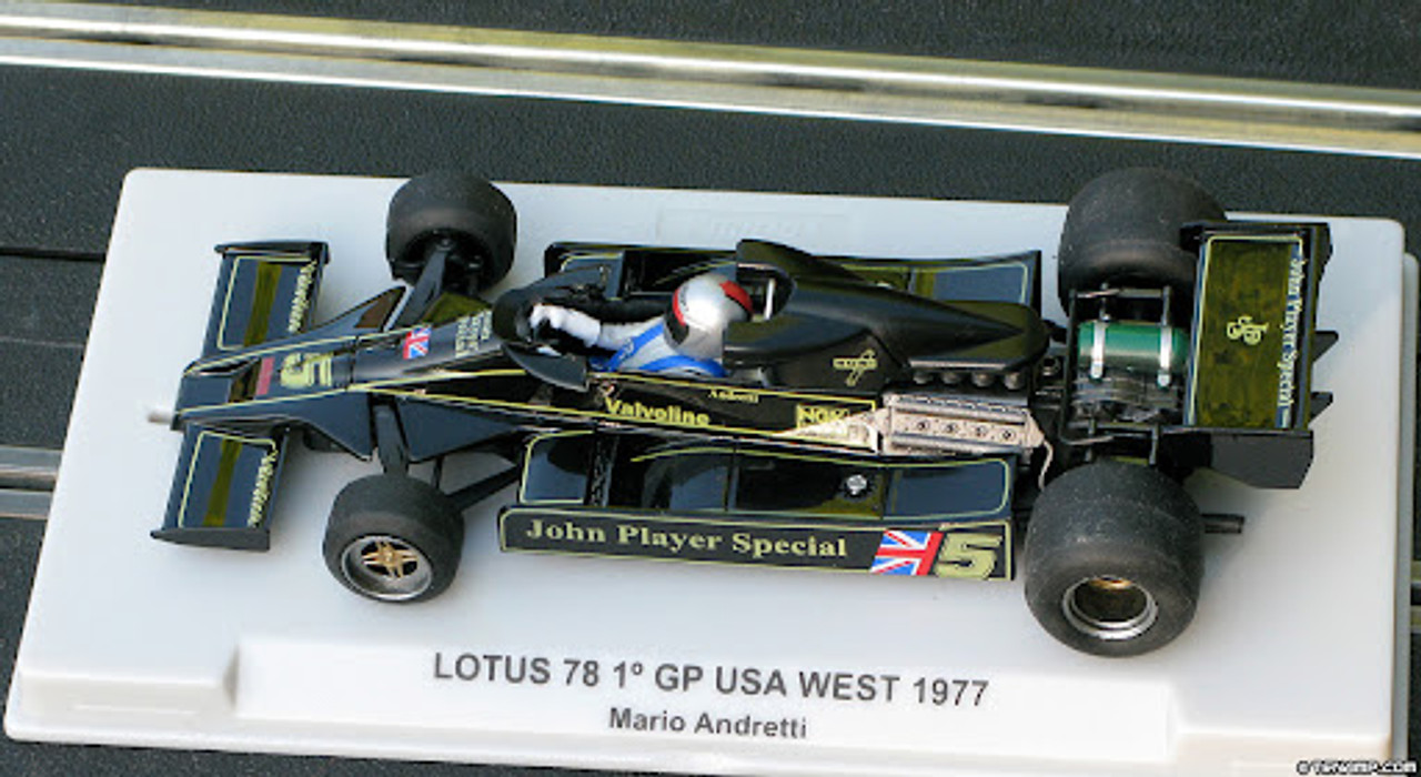 Flyslot F27101 1:32 Lotus 78 1* GP USA West 1977 Mario Andretti 
