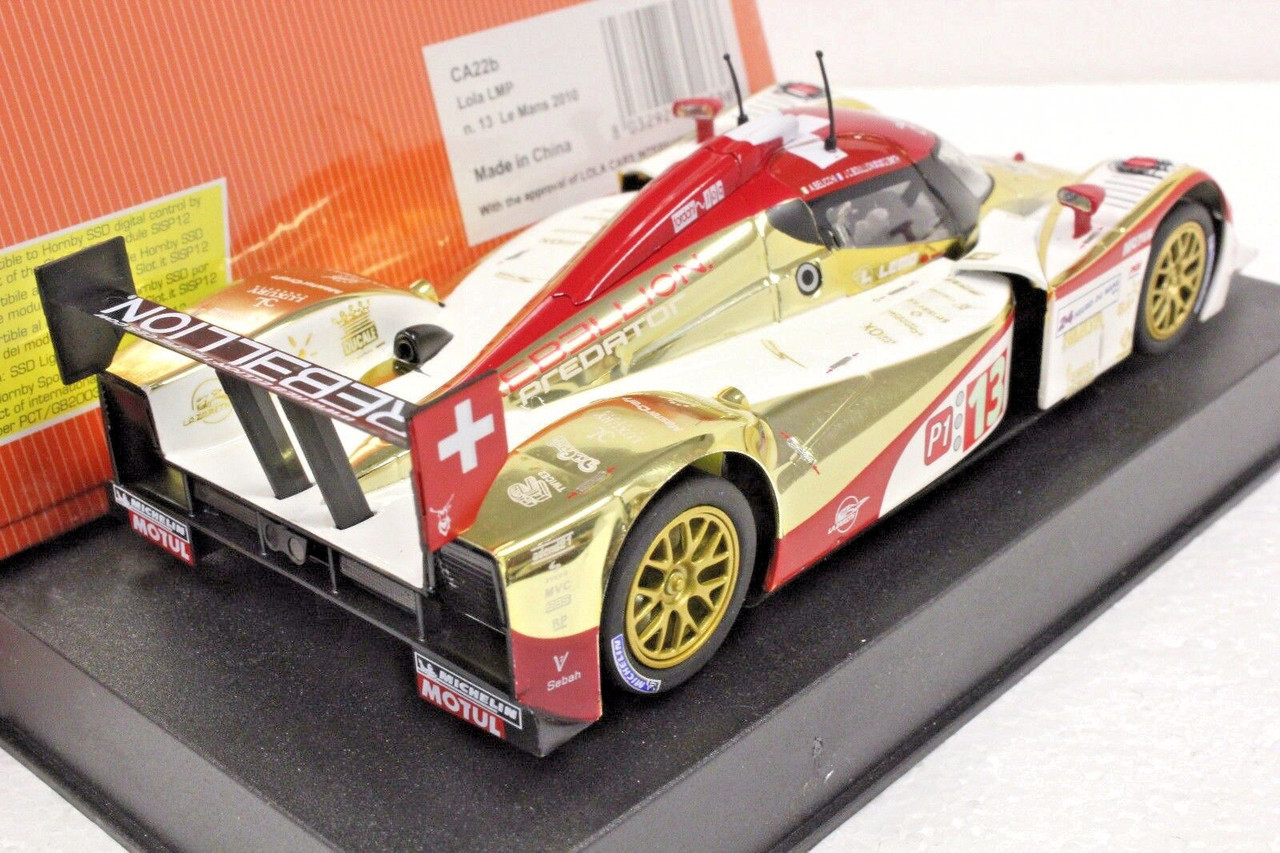 Slot.It SICA22B Lola B09/60 LMP Le Mans 2010 #13 used slot car