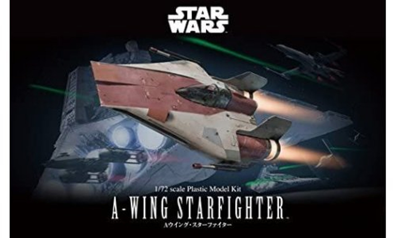 Bandai 5063827 Star Wars 1/72 A-Wing Starfighter