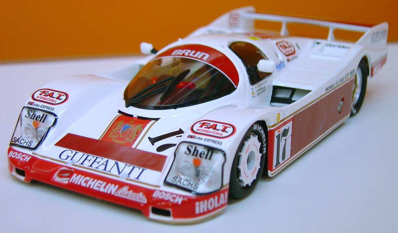 Slot.It SICA03F 1:32 Porsche 962 #17 Brun Motorsports 1986 Le Mans " Fortuna"