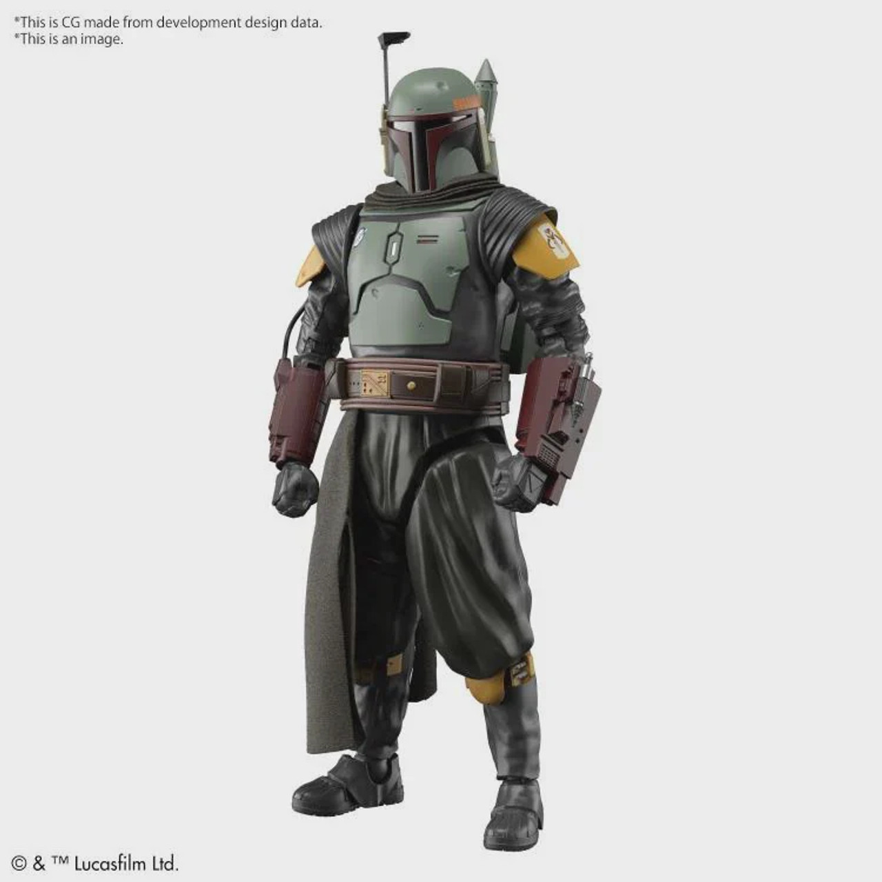 Bandai 5063390 Star Wars The Mandalorian 1/12 Boba Fett