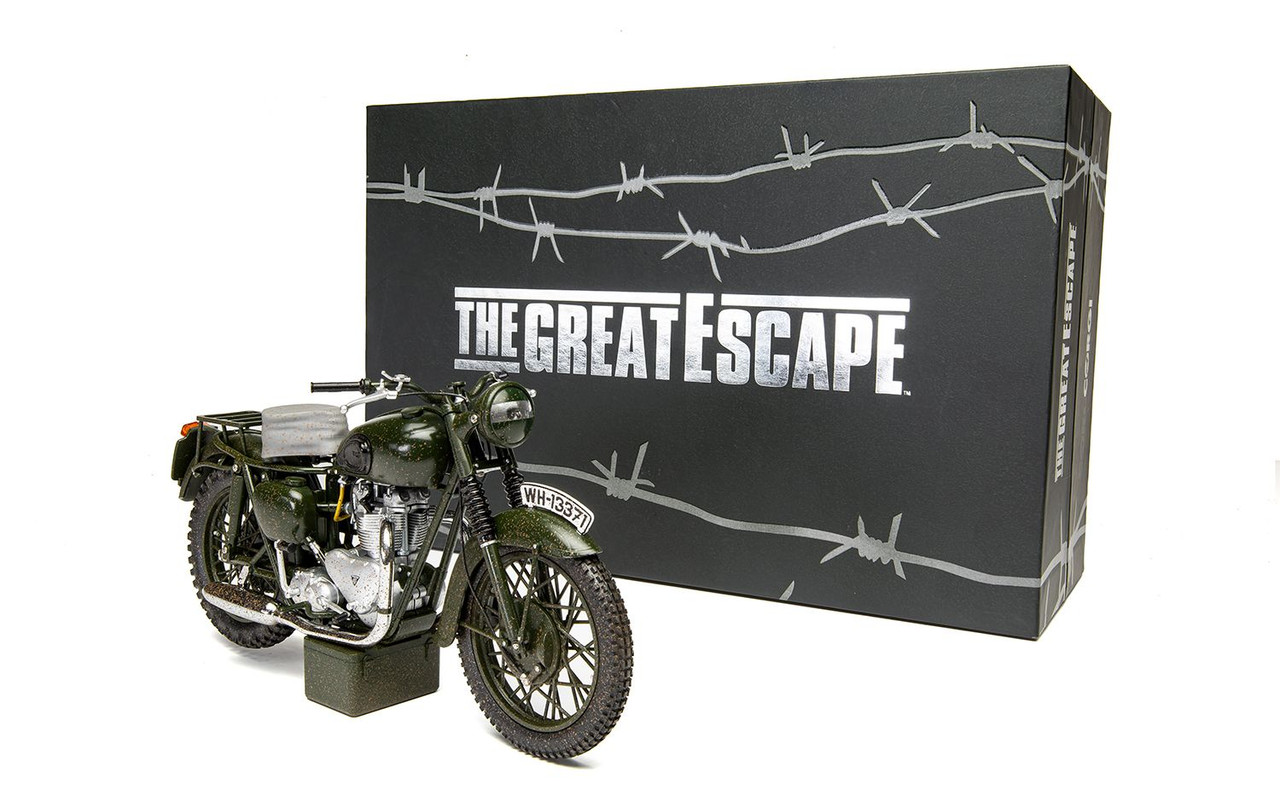 CCorgi CC08501 Triumph TR6 Trophy (Weathered) 'The Great Escape'