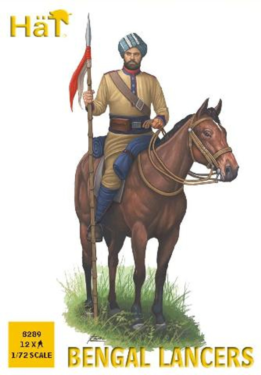 HaT 8289 Colonial Bengal Lancers 1:72 Scale Figure
