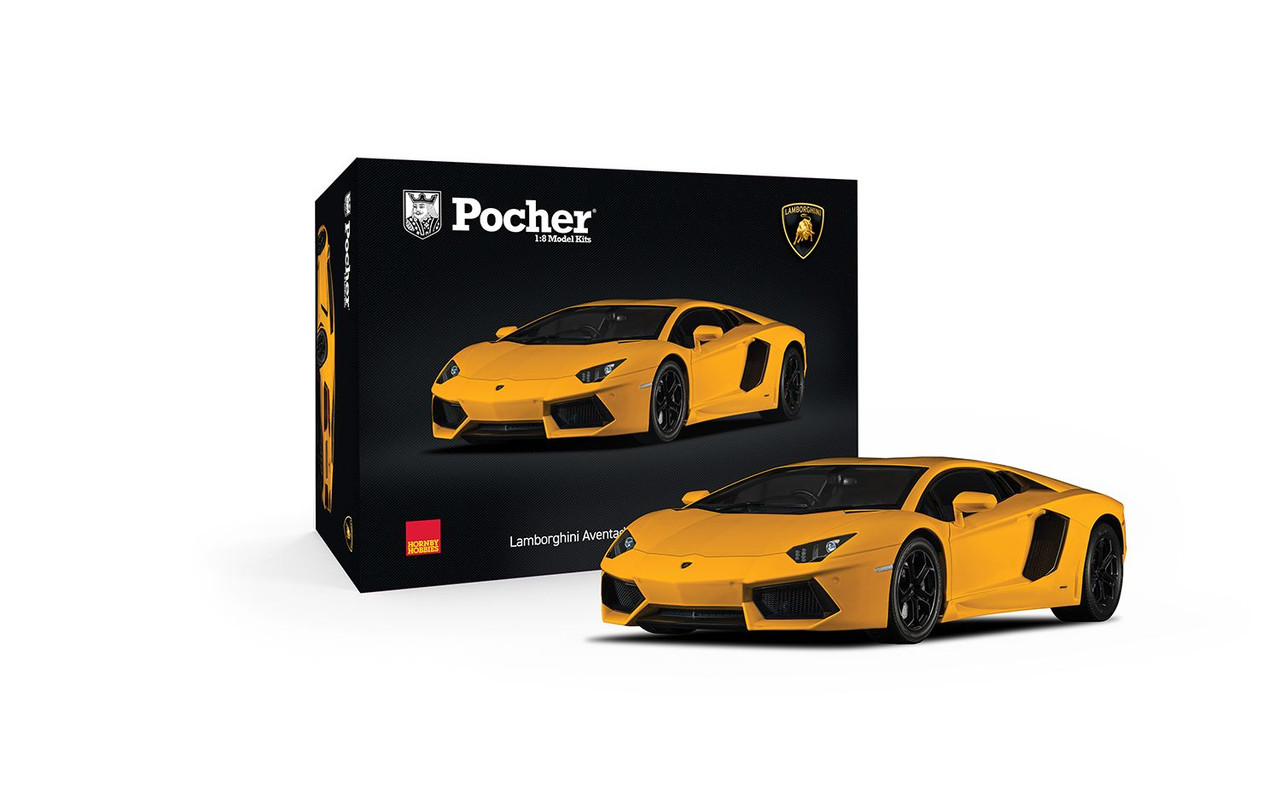 Pocher HK119 1:8 Lamborghini Aventador LP 700-4 Giallo Orion