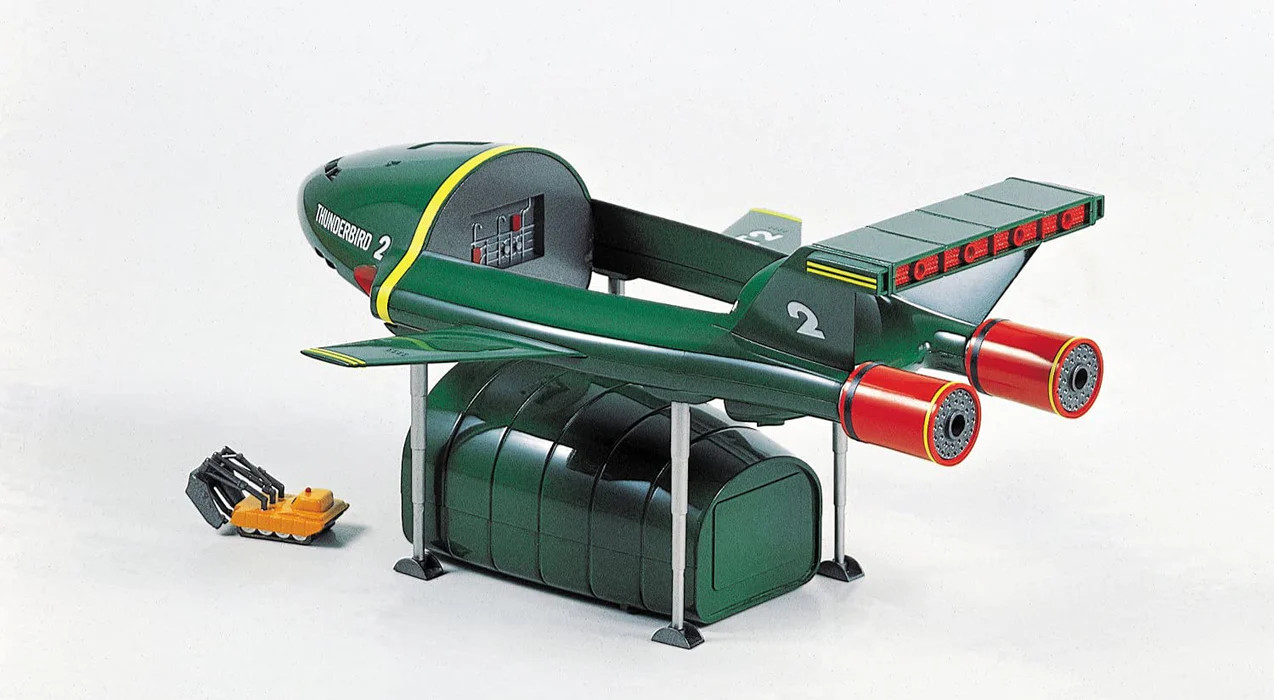 Aoshima 032473 Classic Thunderbirds Mini TB 2