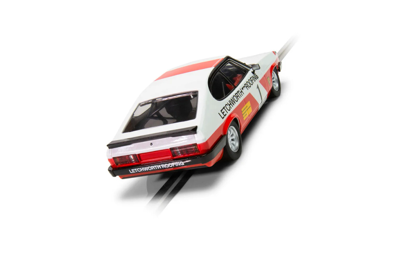 Scalextric C4371 2023 Club Car Ford Capri MkIII Skid Scarborough - Castrol