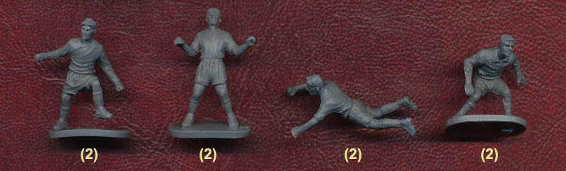 Caesar Miniatures 1:72 Sportsman set I footballers