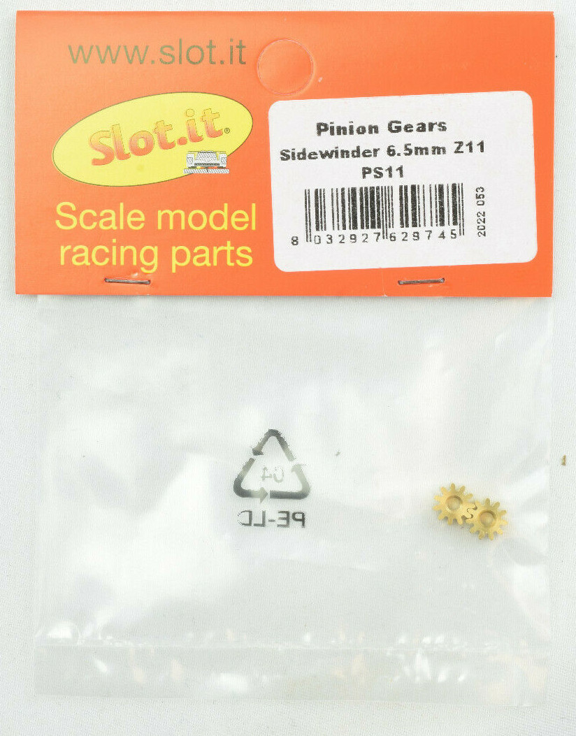 Slot.it Pinion gears Sidewinder 6.5mm Z10 SIPS10