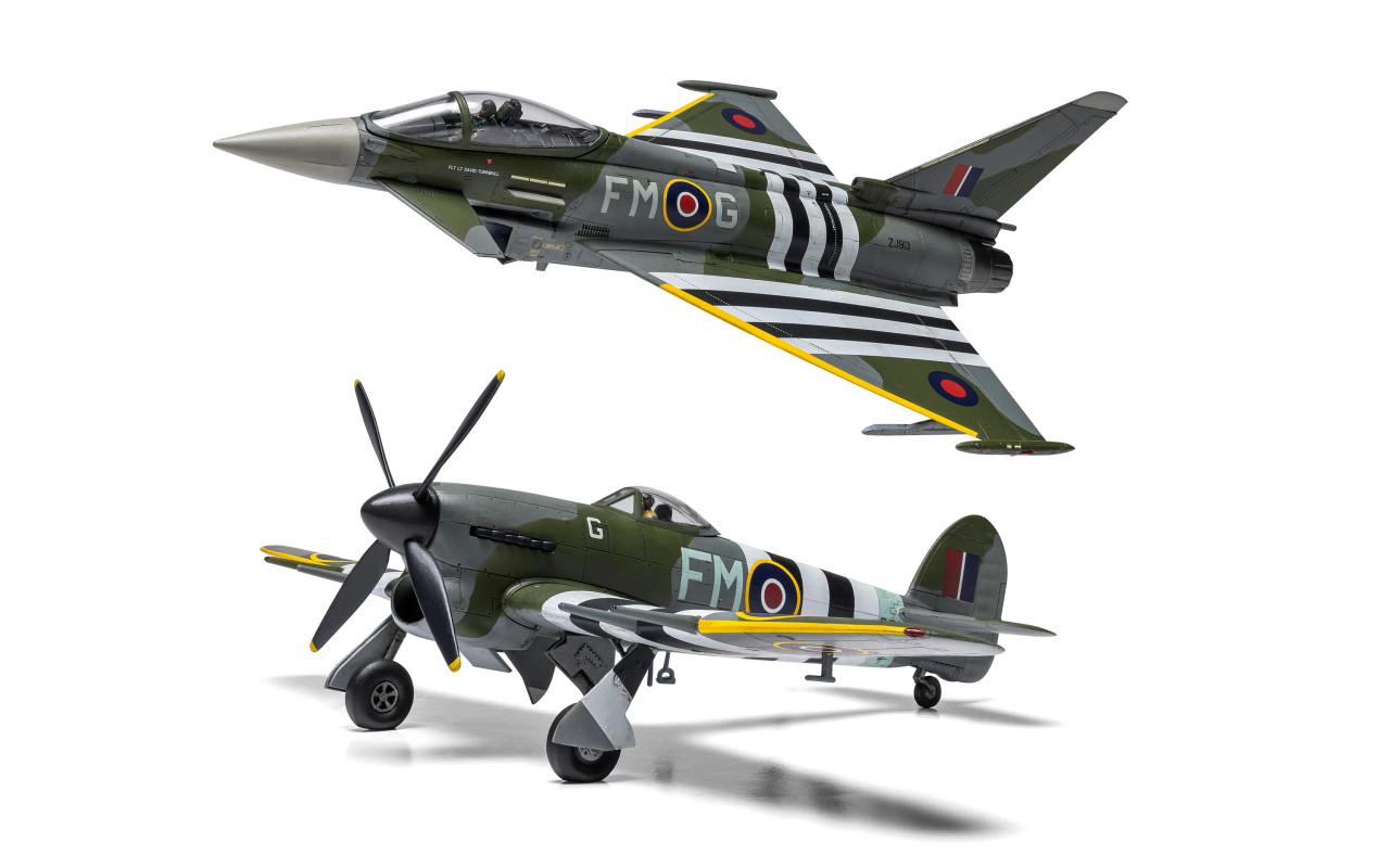 Airfix A40001 Twin Pack - Eurofighter Typhoon FGR.4 (FMOG) + Hawker Typhoon