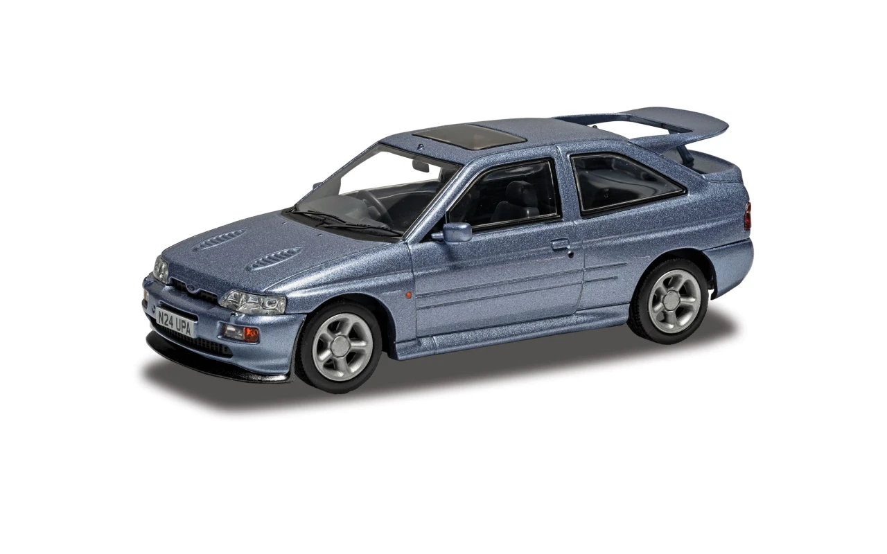 Corgi Vanguard VA14808 1:43 Ford Escort RS Cosworth Luxury, Auralis Blue