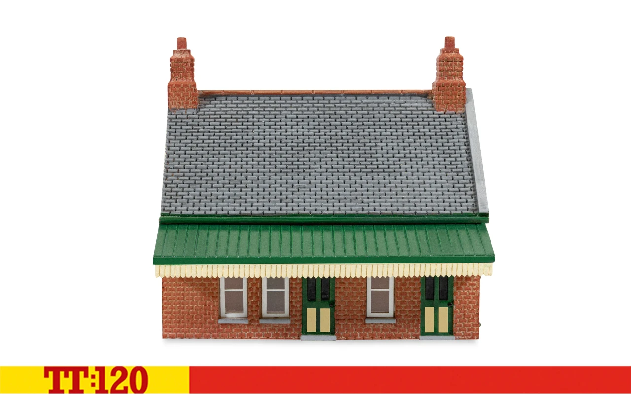 Hornby TT9022 1:120 Station Waiting Room - Red Brick Collection