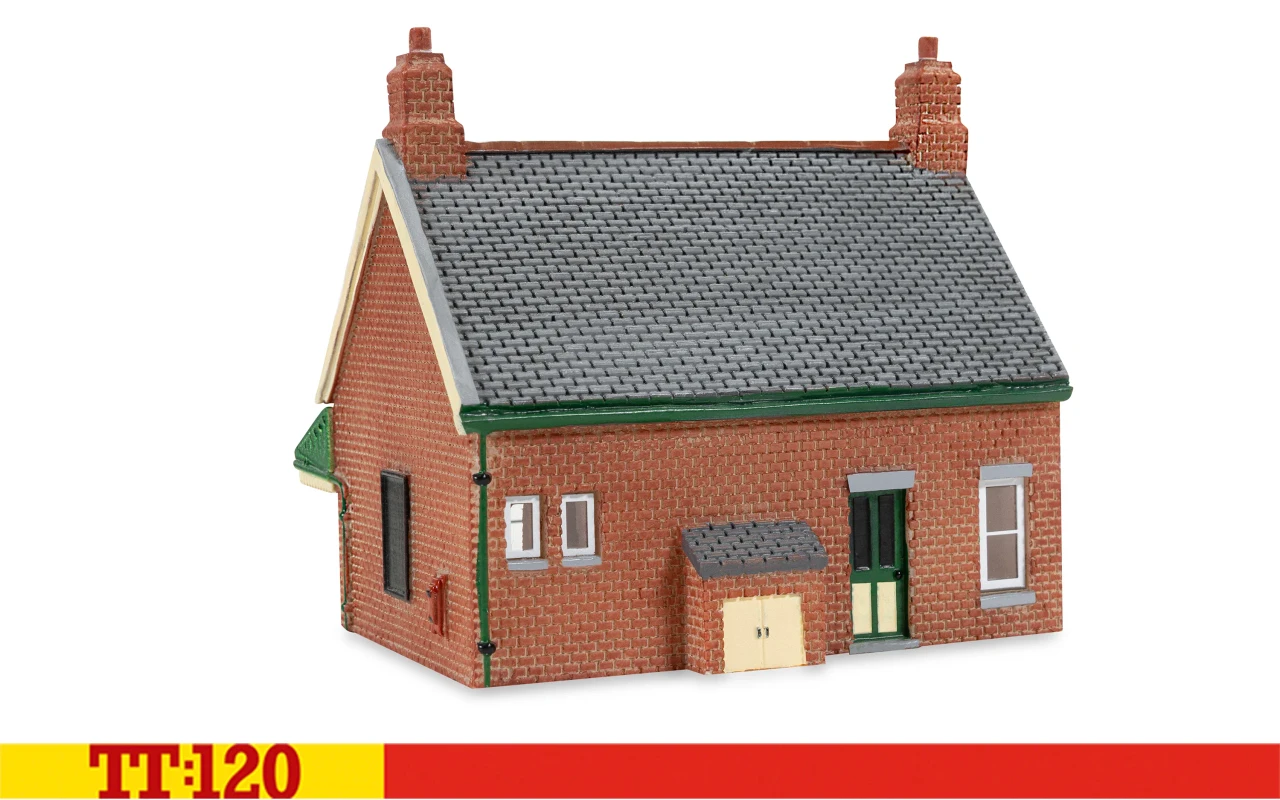 Hornby TT9022 1:120 Station Waiting Room - Red Brick Collection