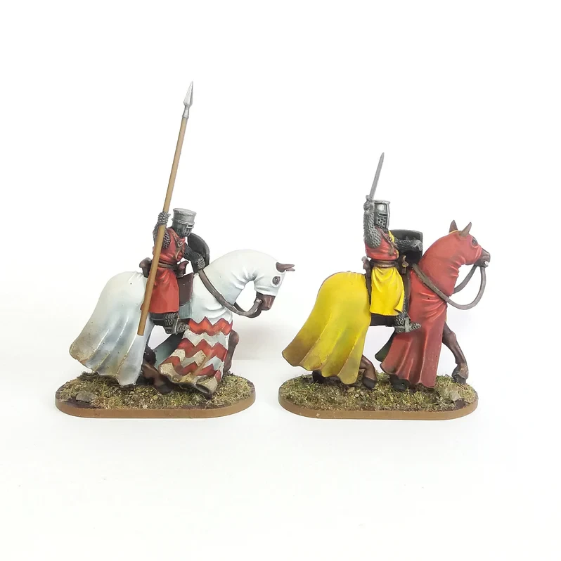 Wargames Atlantic 28mm The Baron's War Mounted Knight Command (1150 - 1320)