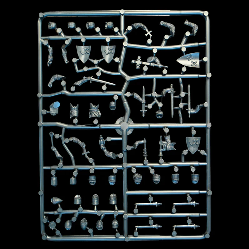 Wargames Atlantic 28mm The Baron's War Mounted Serjeants (1150 - 1320)