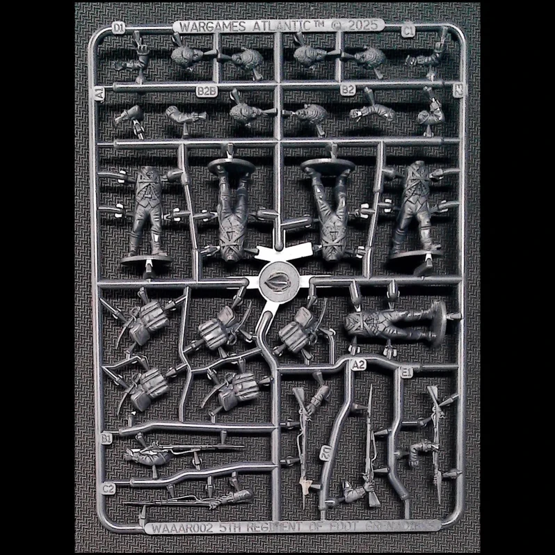 Wargames Atlantic 28mm The Age of Reason 5th Regiment of Foot Grenadiers