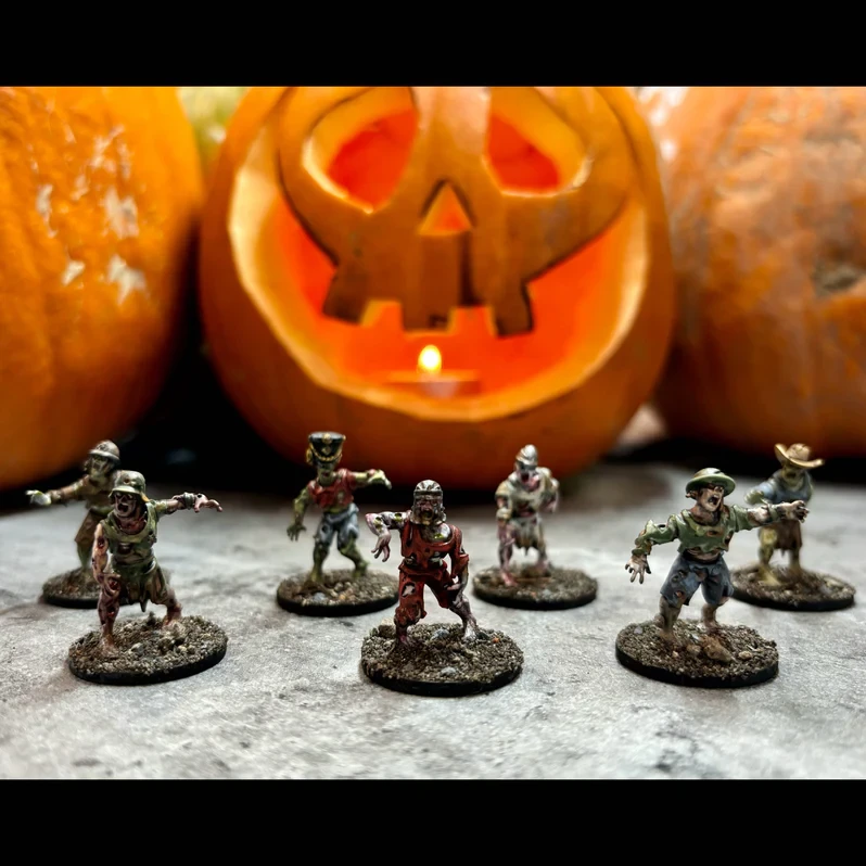 Wargames Atlantic 28mm Pulp Adventure Zombies