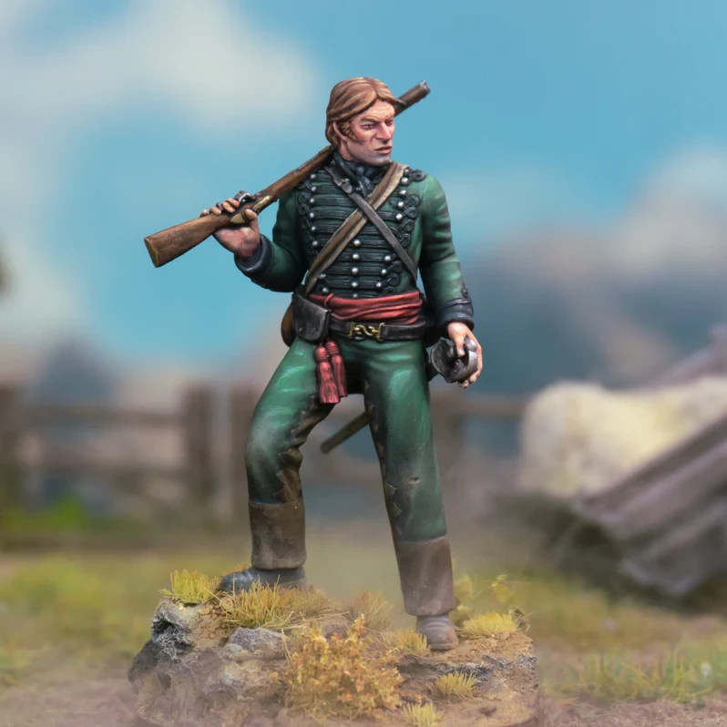 Wargames Atlantic WAABD001 54mm Sharp's Rifles Richard Sharpe 1809