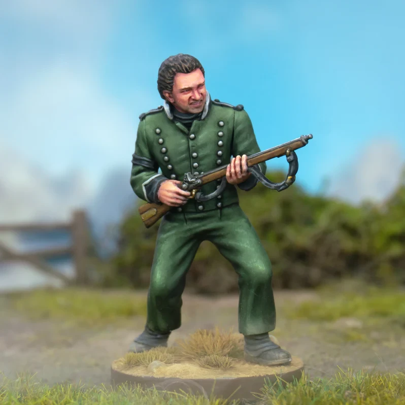 Wargames Atlantic 54mm Sharpe's Rifles Patrick Harper 1809