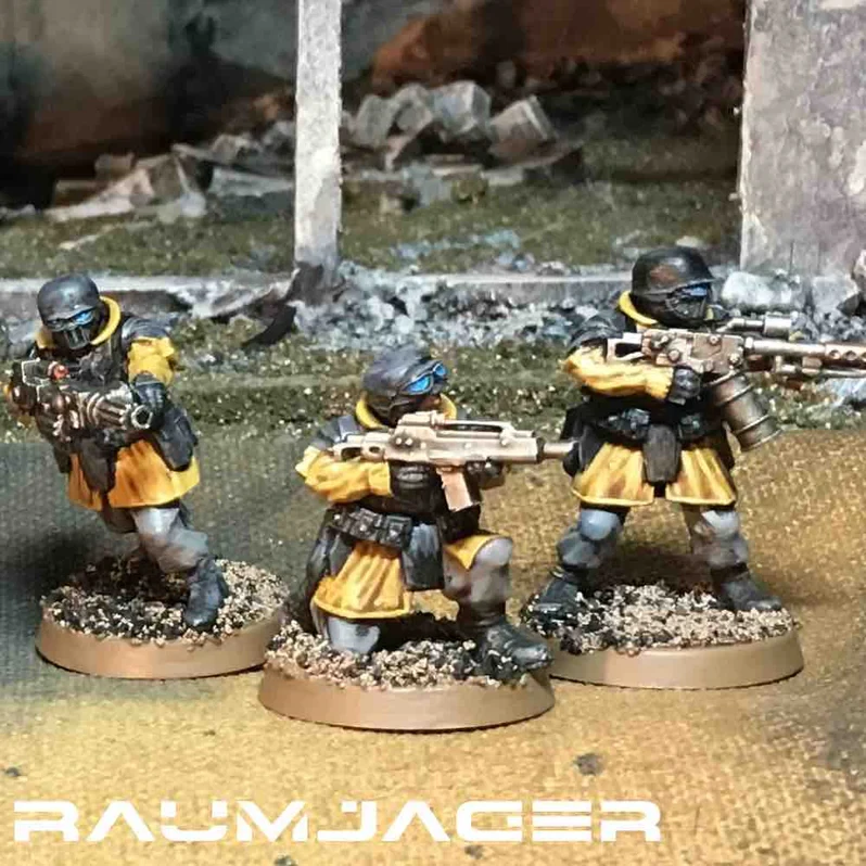 Wargames Atlantic WAADF001 Death Fields  28mm Raumjager Infantry
