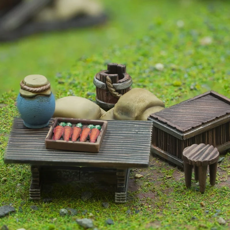 Wargames Atlantic general accoutrements WAAGA013 Markets & Barricades