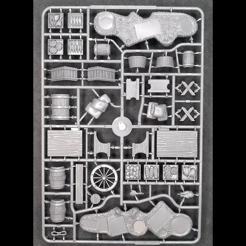 Wargames Atlantic general accoutrements WAAGA013 Markets & Barricades