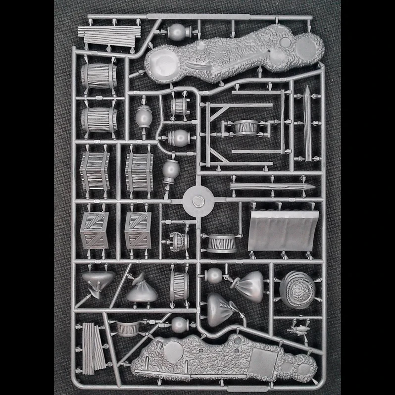 Wargames Atlantic general accoutrements WAAGA013 Markets & Barricades