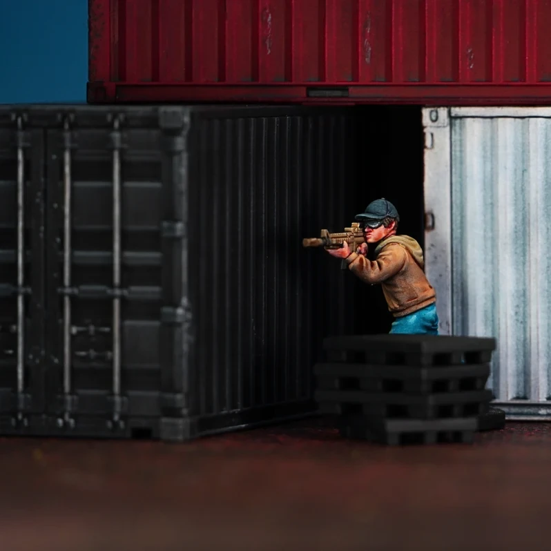Wargames Atlantic general accoutrements WAAGA021 20 foot shipping containers