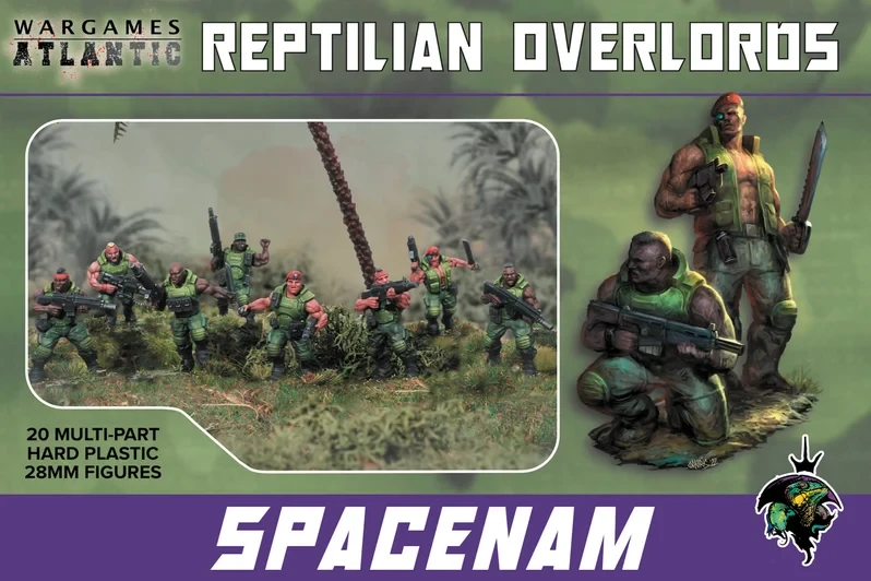 Wargames Atlantic Reptilian Overlords WAARO001 SpaceNam