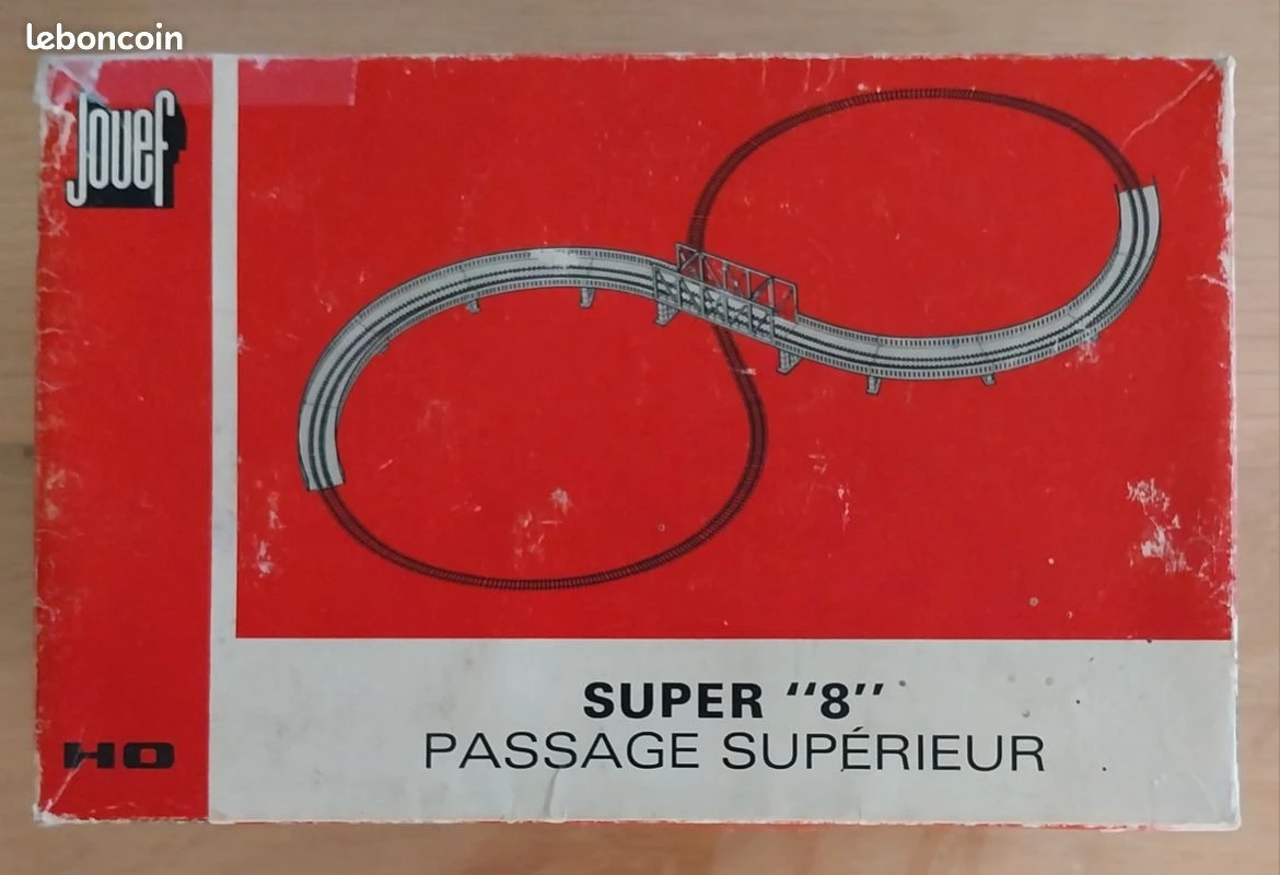 Jouef 2679 HO Super "8"  Passage Superieur track & bridge