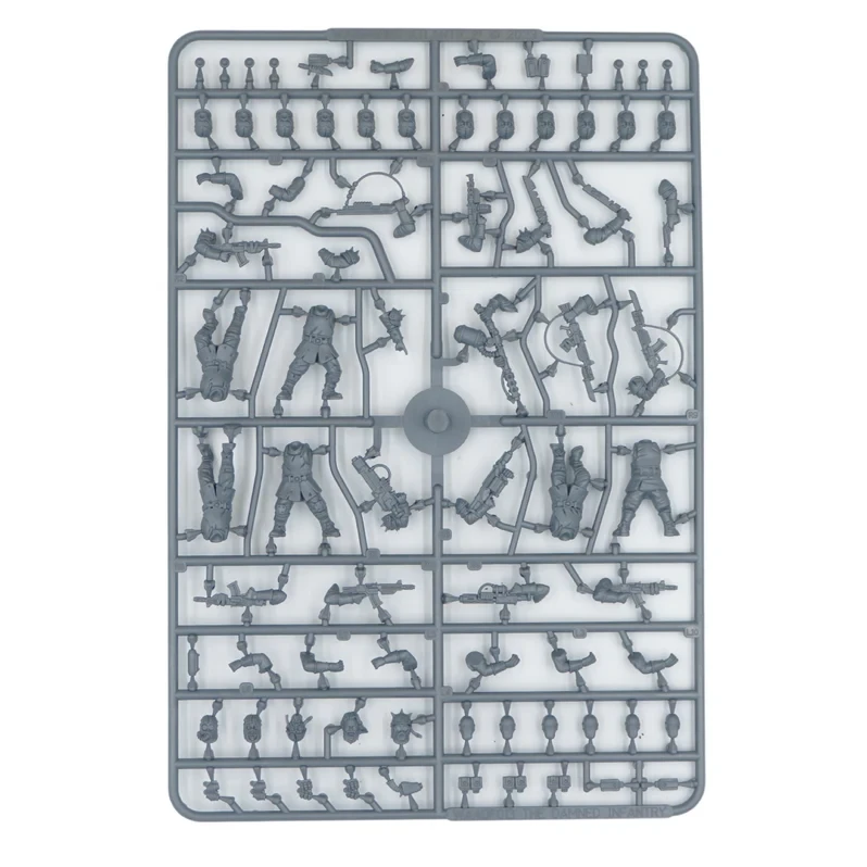 Wargames Atlantic Death Fields 28mm The Damned Infantry